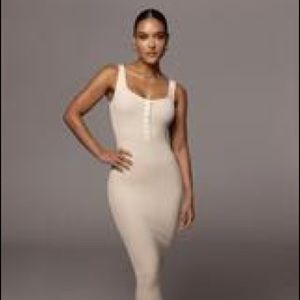 JLUXLABEL BRAND NEW IVORY DRESS